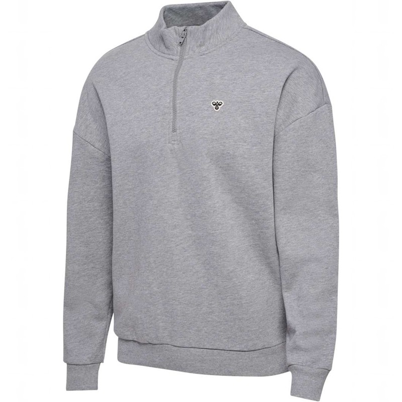 Hummel Loose Half Zip Bee Sweatshirts Dames Grijs | 084121-824