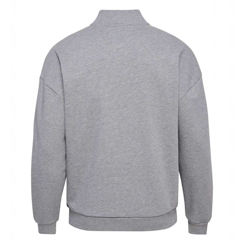 Hummel Loose Half Zip Bee Sweatshirts Heren Grijs | 895488-452