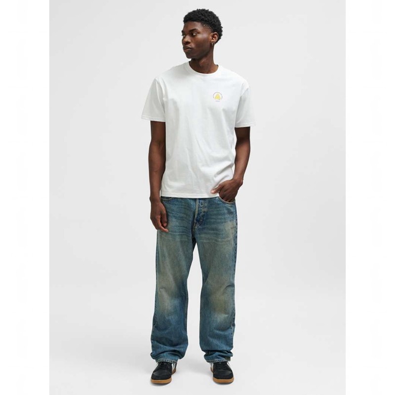 Hummel Loose S/S Call Us T-shirts Heren Wit | 806802-178