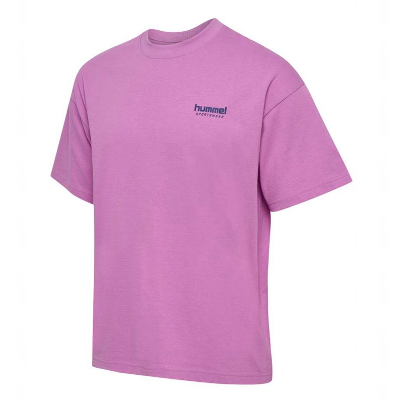 Hummel Loose S/S Headball T-shirts Heren Roze | 954453-368