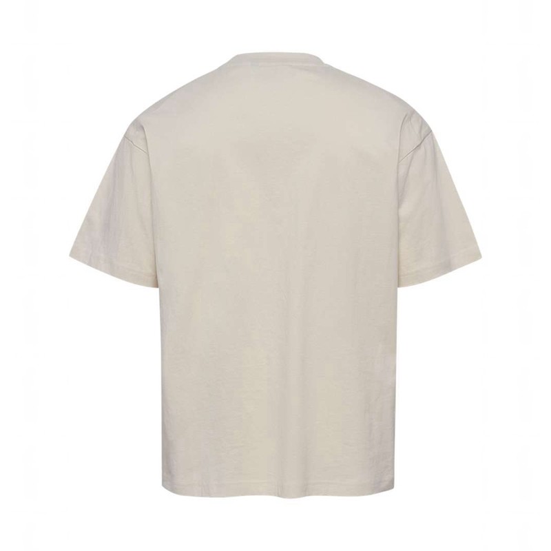Hummel Loose S/S Headball T-shirts Heren Wit | 730143-924
