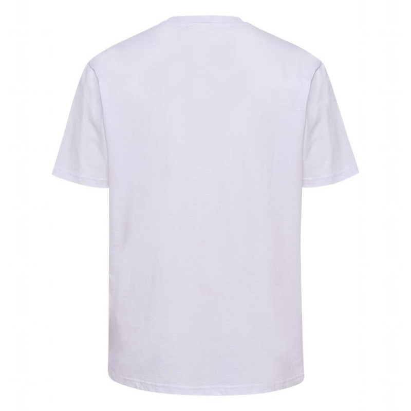 Hummel Loose S/S University Bee T-shirts Heren Wit | 492016-221