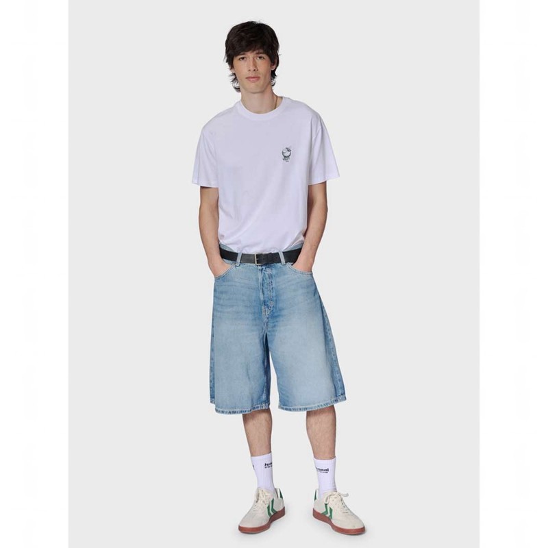Hummel Loose S/S Wrong Yellow T-shirts Heren Lavendel | 446631-433