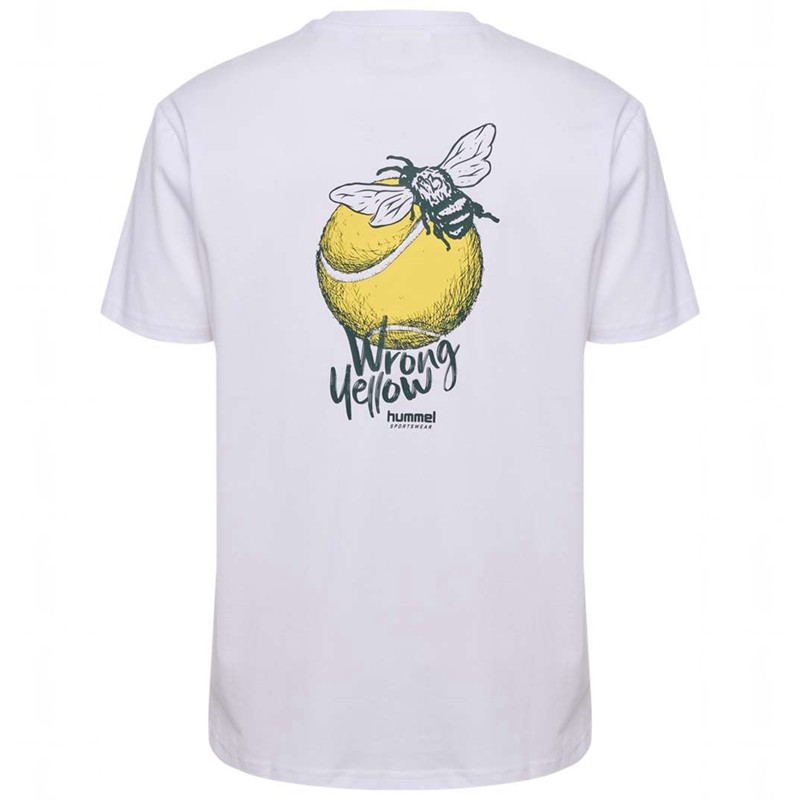 Hummel Loose S/S Wrong Yellow T-shirts Heren Lavendel | 446631-433
