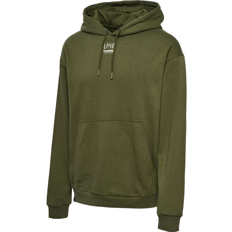Hummel Lp10 Boxy Sweat Hoodie Heren Groen | 605977-055