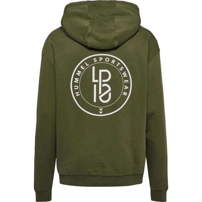 Hummel Lp10 Boxy Sweat Hoodie Heren Groen | 605977-055