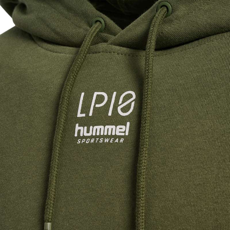 Hummel Lp10 Boxy Sweat Hoodie Heren Groen | 605977-055