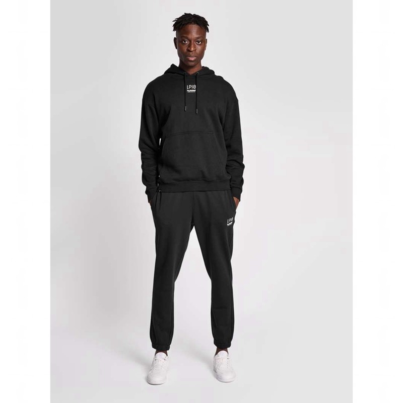 Hummel Lp10 Boxy Sweat Hoodie Heren Zwart | 344676-963