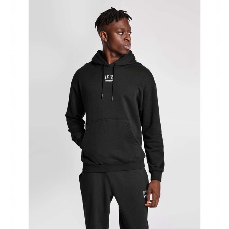 Hummel Lp10 Boxy Sweat Hoodie Heren Zwart | 344676-963