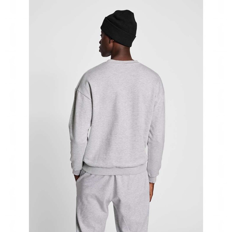 Hummel Lp10 Boxy Sweatshirts Heren Grijs | 457648-044