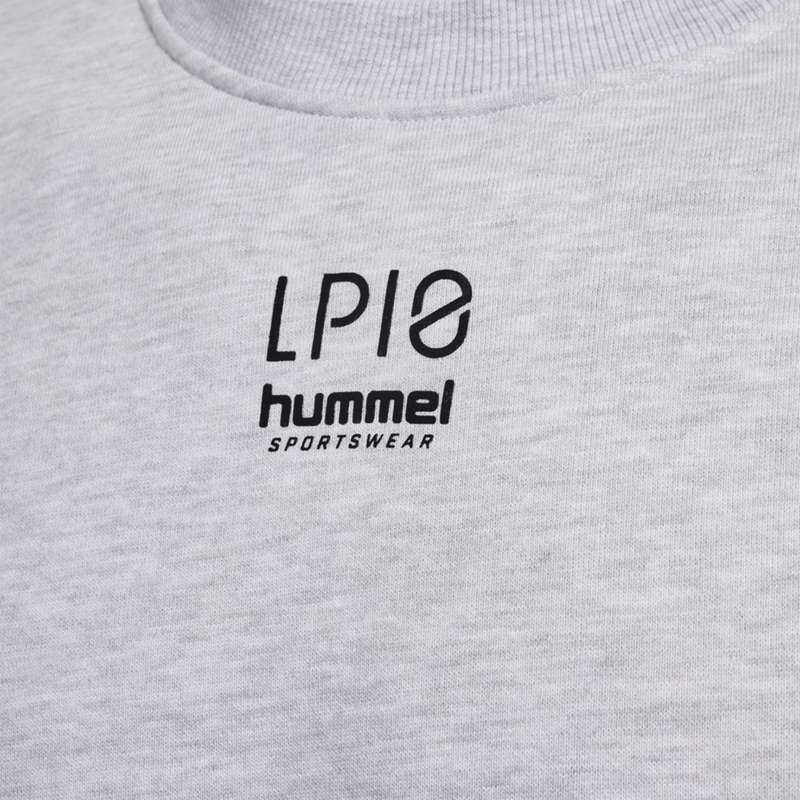 Hummel Lp10 Boxy Sweatshirts Heren Grijs | 457648-044