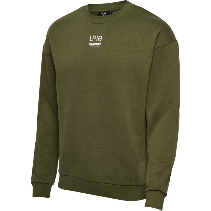 Hummel Lp10 Boxy Sweatshirts Heren Groen | 428739-114