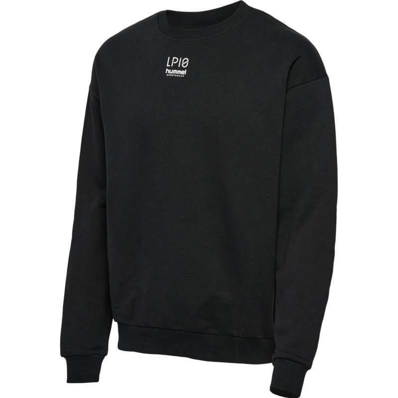 Hummel Lp10 Boxy Sweatshirts Heren Zwart | 808294-743