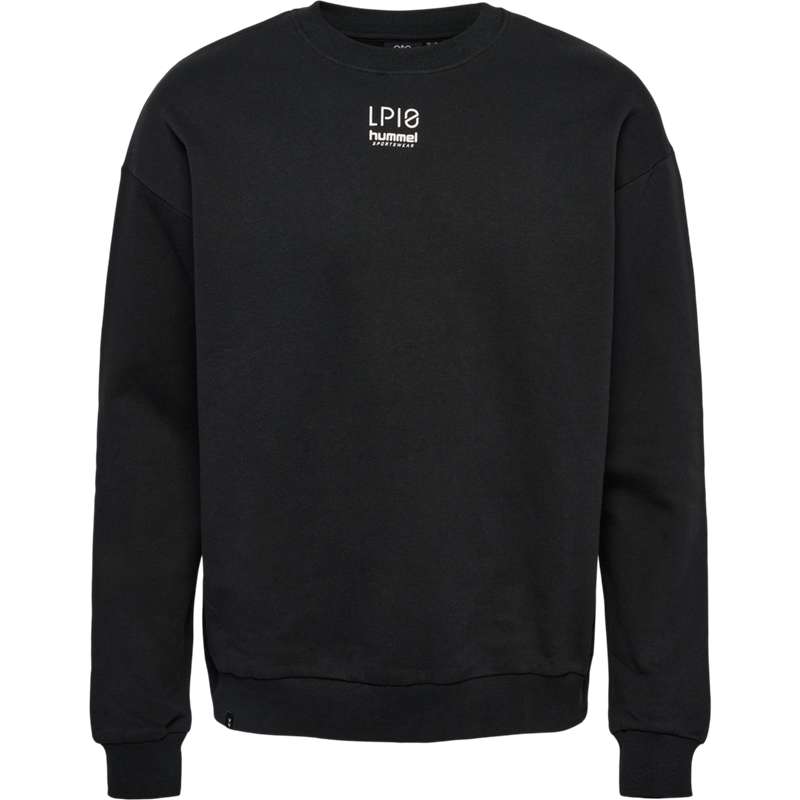 Hummel Lp10 Boxy Sweatshirts Heren Zwart | 808294-743