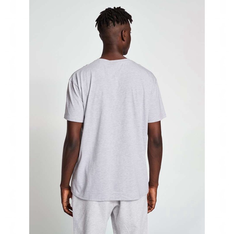 Hummel Lp10 Boxy T-shirts Heren Grijs | 232226-675