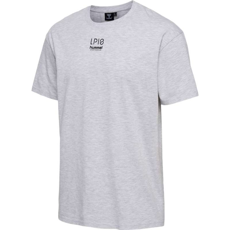 Hummel Lp10 Boxy T-shirts Heren Grijs | 232226-675