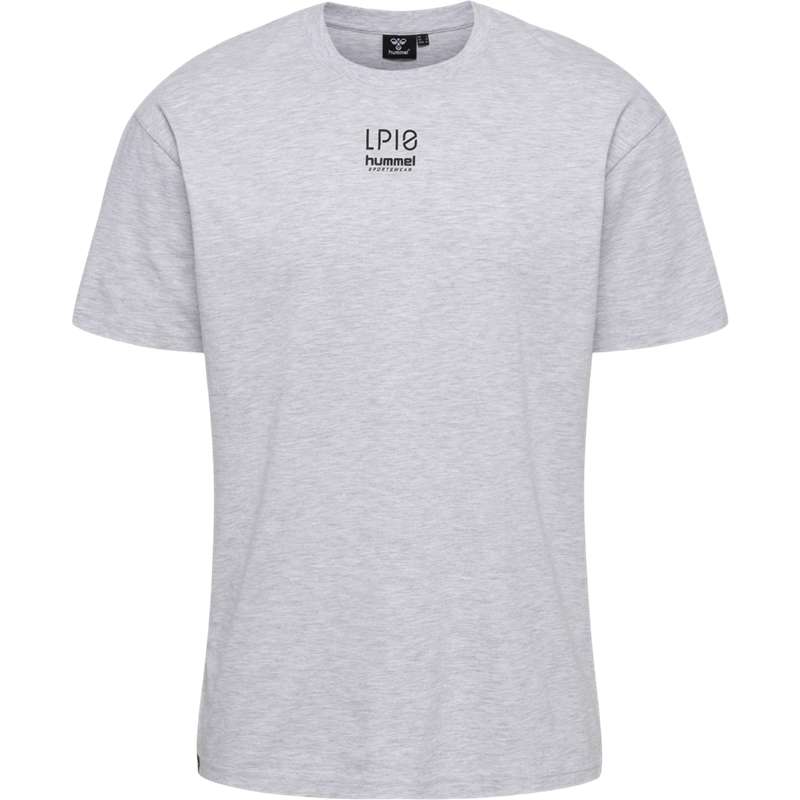 Hummel Lp10 Boxy T-shirts Heren Grijs | 232226-675