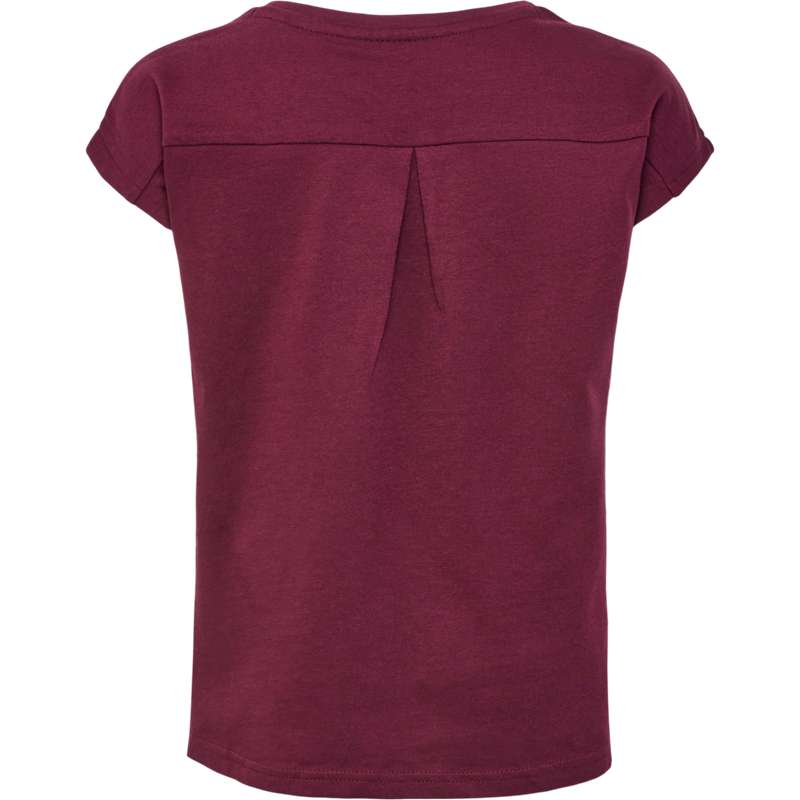 Hummel Luna S/S Hoodie Kinderen Bordeaux | 806845-053