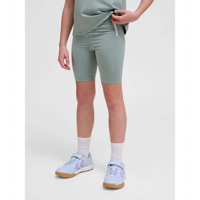 Hummel Luna Tights Korte Broek Kinderen Groen | 817894-748