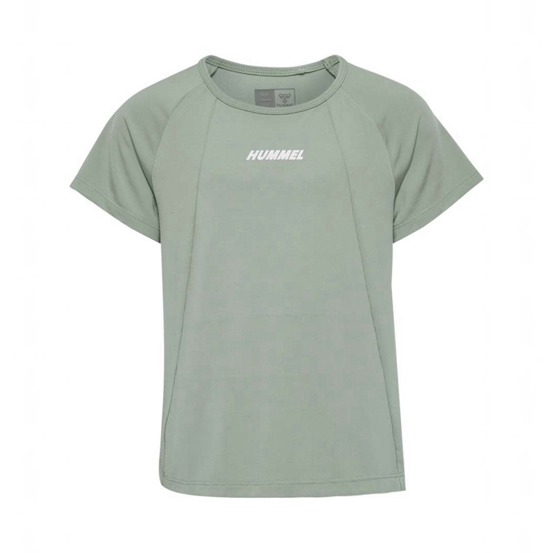 Hummel Luna Top S/S Sneakers Kinderen Groen | 461238-442