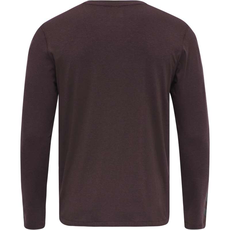 Hummel Mace Ls T-shirts Heren Bordeaux | 031609-425