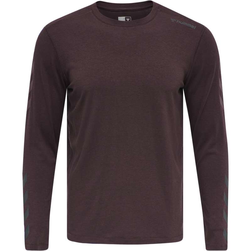 Hummel Mace Ls T-shirts Heren Bordeaux | 031609-425