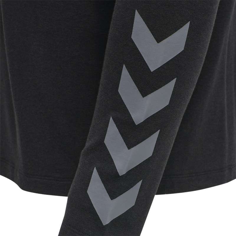 Hummel Mace Ls T-shirts Heren Zwart | 946414-069