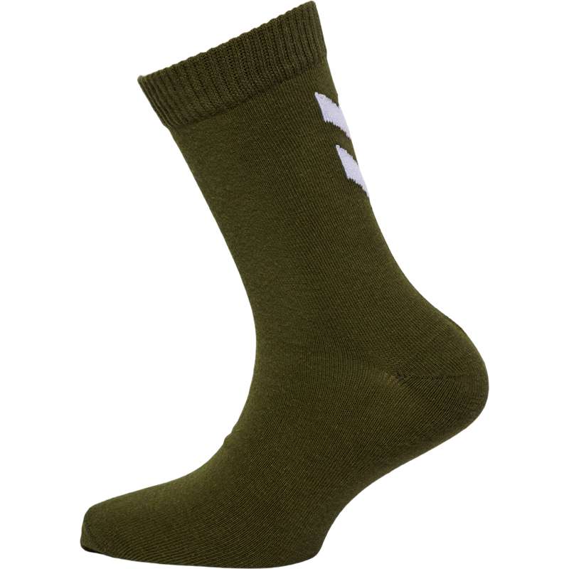 Hummel Make My Day 5-pack Sokken Kinderen Olijfgroen | 708577-990