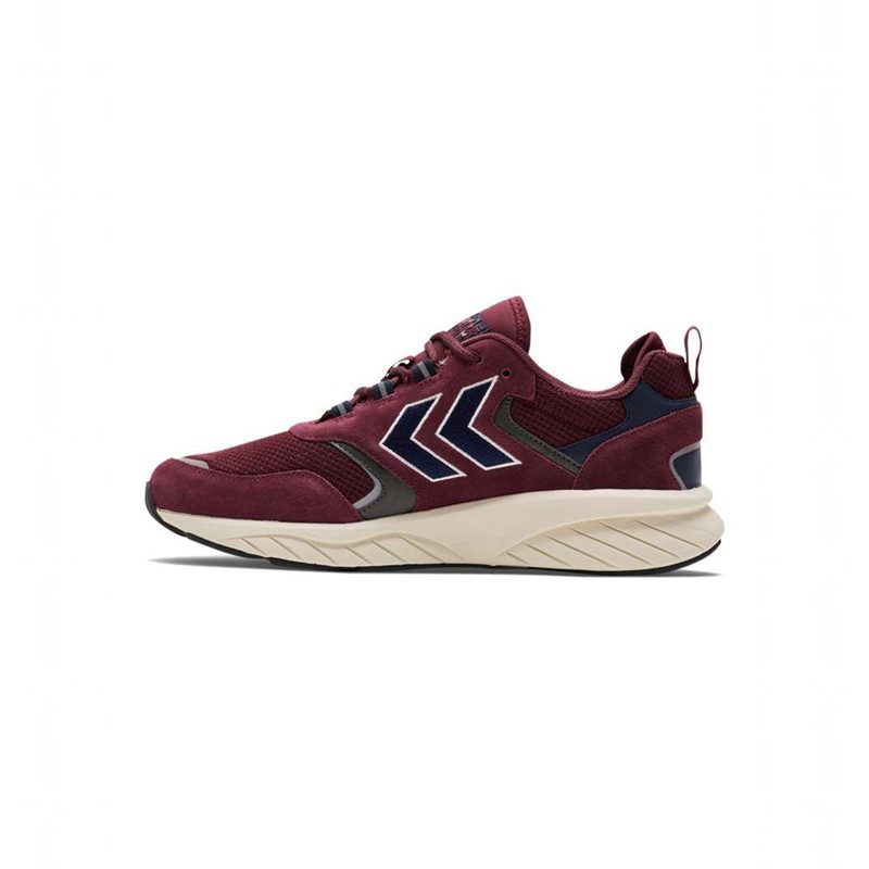 Hummel Marathona Reach Lx Sneakers Heren Bordeaux | 018054-200