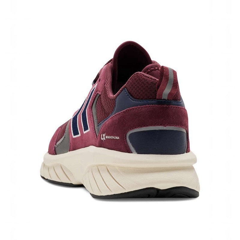 Hummel Marathona Reach Lx Sneakers Heren Bordeaux | 018054-200