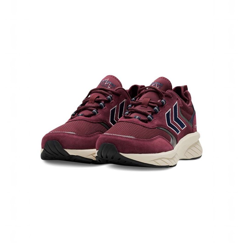 Hummel Marathona Reach Lx Sneakers Heren Bordeaux | 018054-200