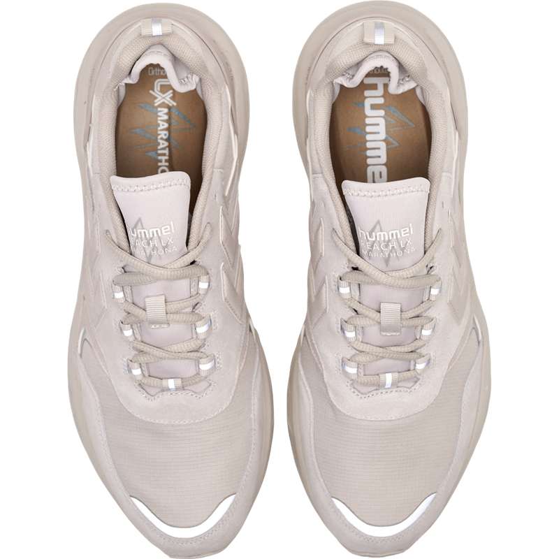 Hummel Marathona Reach Lx Tonal Rib Sneakers Heren Grijs | 394146-691