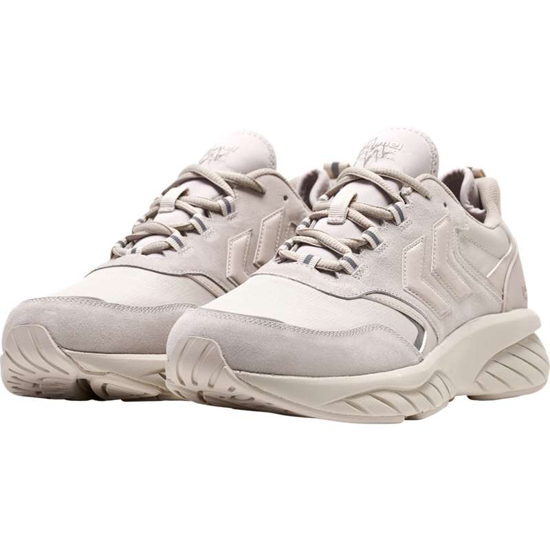 Hummel Marathona Reach Lx Tonal Rib Sneakers Heren Grijs | 394146-691