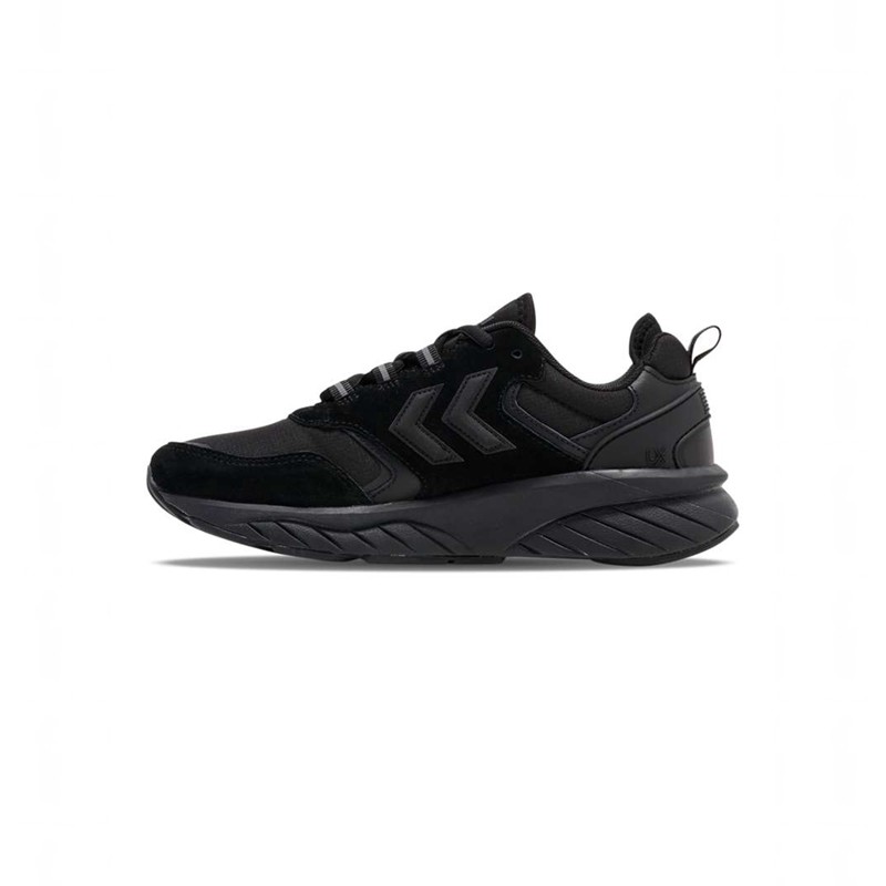 Hummel Marathona Reach Lx Tonal Rib Sneakers Heren Zwart | 118761-688