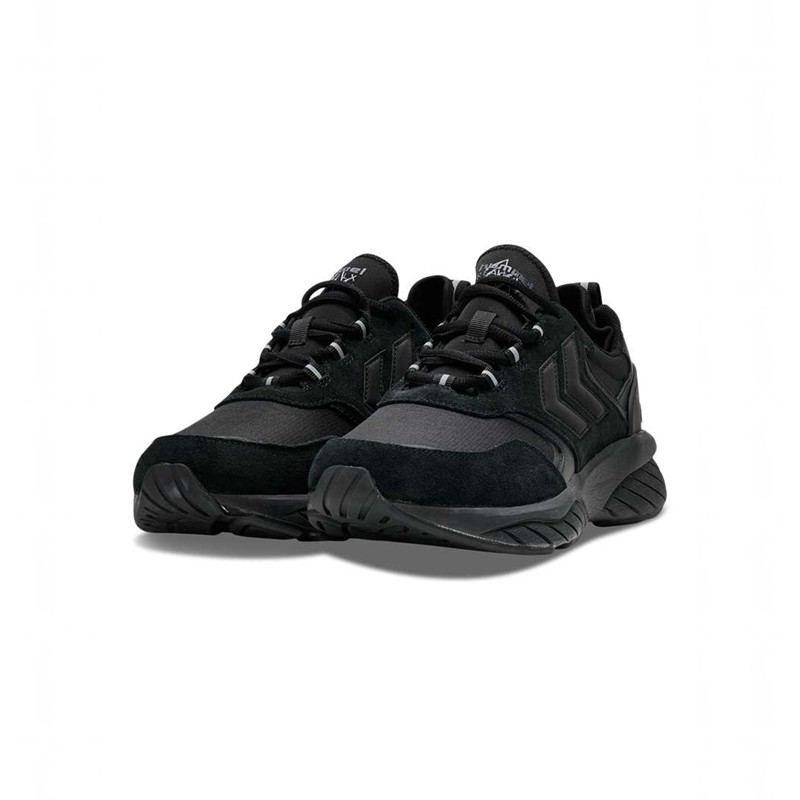 Hummel Marathona Reach Lx Tonal Rib Sneakers Heren Zwart | 077324-181