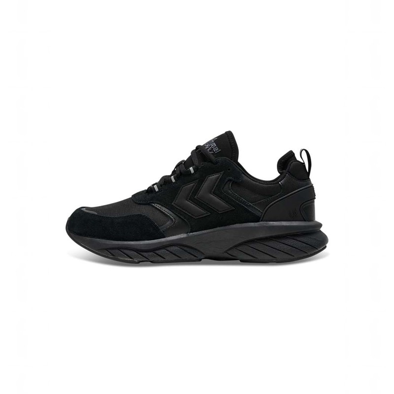 Hummel Marathona Reach Lx Tonal Rib Sneakers Heren Zwart | 077324-181