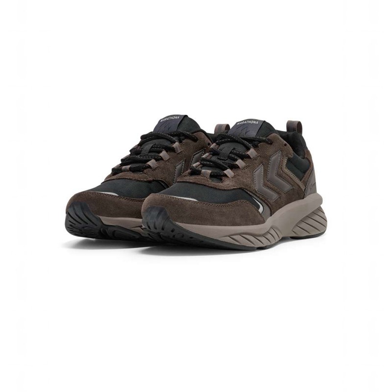 Hummel Marathona Reach Lx Wt Sneakers Heren Zwart | 381472-563