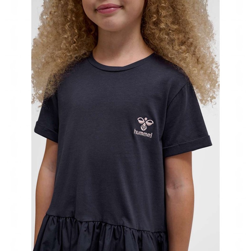 Hummel Maria S/S Sweatshirts Kinderen Donkerblauw | 925586-374