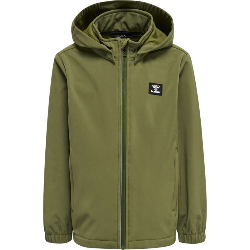 Hummel Mars Softshell Jassen Kinderen Olijfgroen | 782332-991