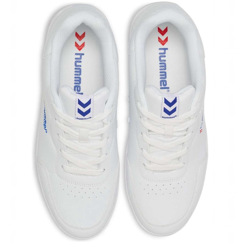 Hummel Match Point Sneakers Heren Wit | 547237-046