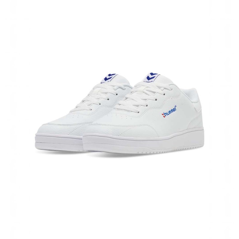 Hummel Match Point Sneakers Heren Wit | 547237-046