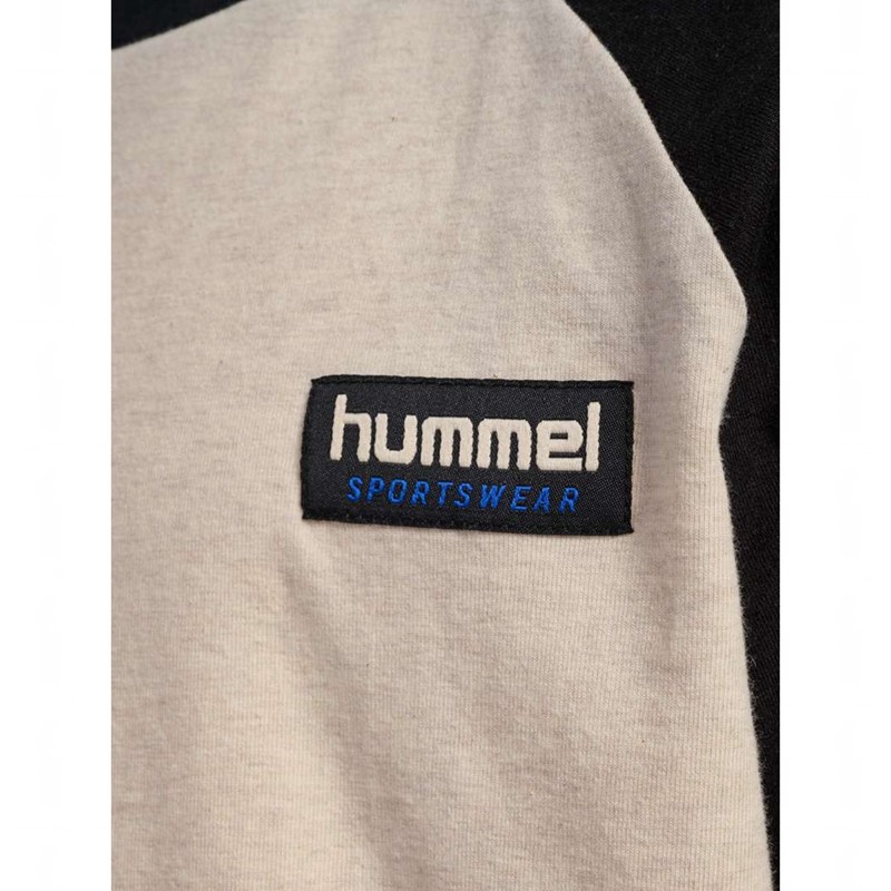 Hummel Melvin L/S T-shirts Kinderen Zwart | 182097-168