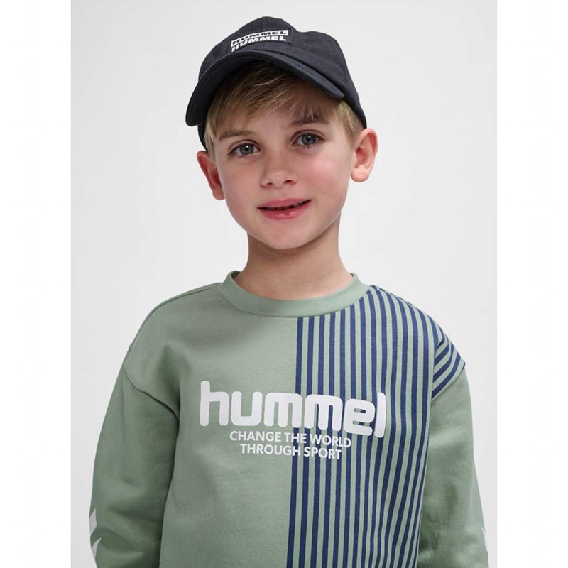 Hummel Mexi Sweatshirt Sweatshirts Kinderen Groen | 762280-496