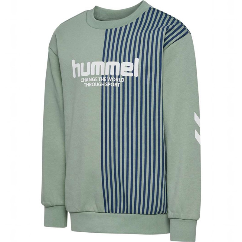 Hummel Mexi Sweatshirt Sweatshirts Kinderen Groen | 762280-496