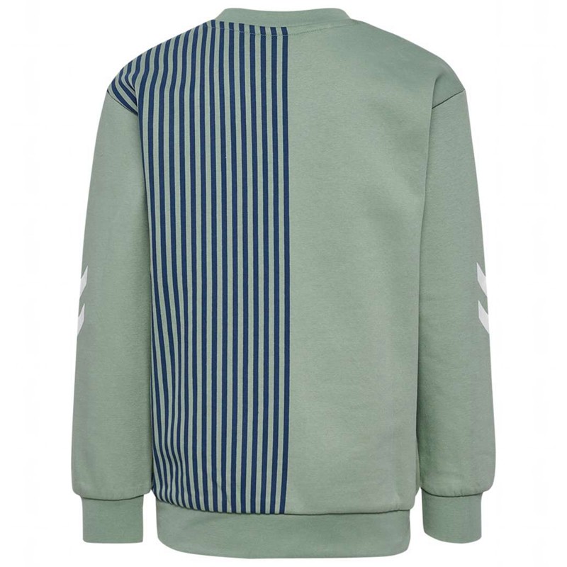 Hummel Mexi Sweatshirt Sweatshirts Kinderen Groen | 762280-496