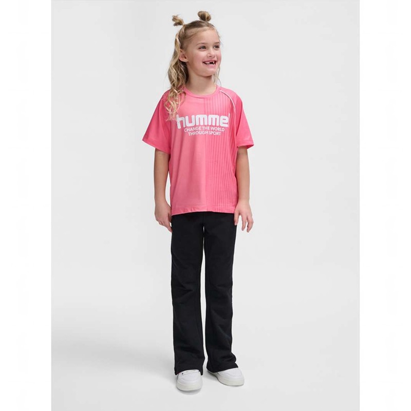 Hummel Mexine S/S T-shirts Kinderen Roze | 908441-051