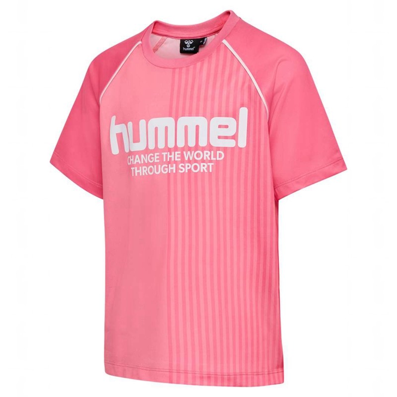 Hummel Mexine S/S T-shirts Kinderen Roze | 908441-051