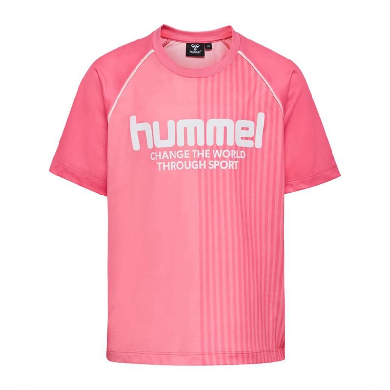 Hummel Mexine S/S T-shirts Kinderen Roze | 908441-051