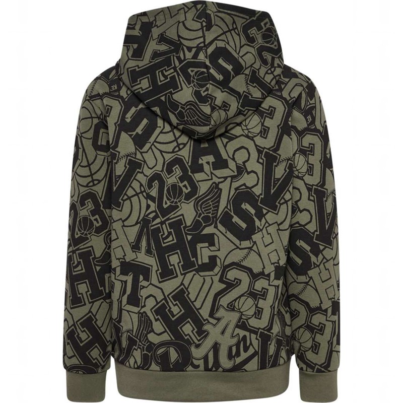 Hummel Molt Hoodie Kinderen Olijfgroen | 218610-993