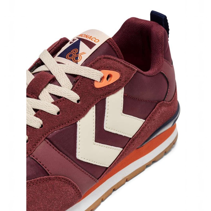 Hummel Monaco 86 Ns Sneakers Heren Bordeaux | 791123-525